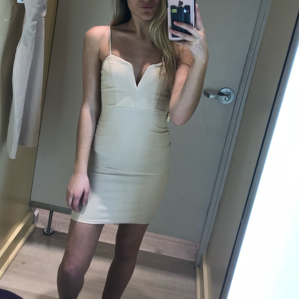 Tan Windsor dress